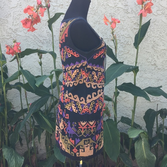 Free People Aztec Embroidered Mini Dress - Picture 8 of 8